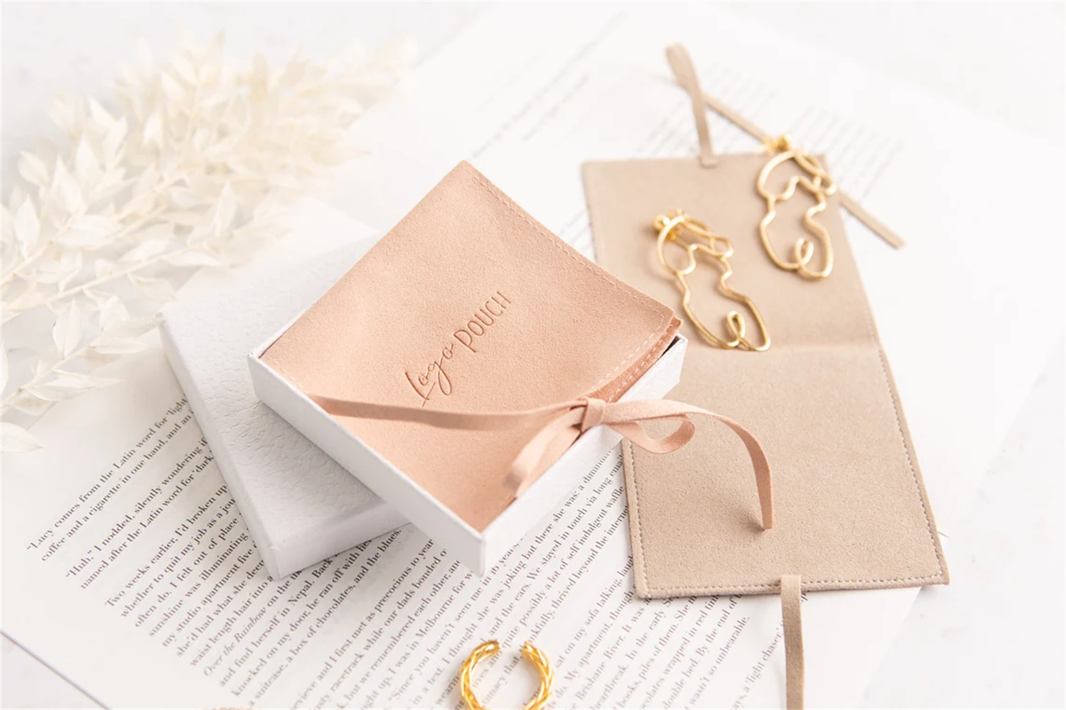 Wedding Solution - 5 peças saco de presente de