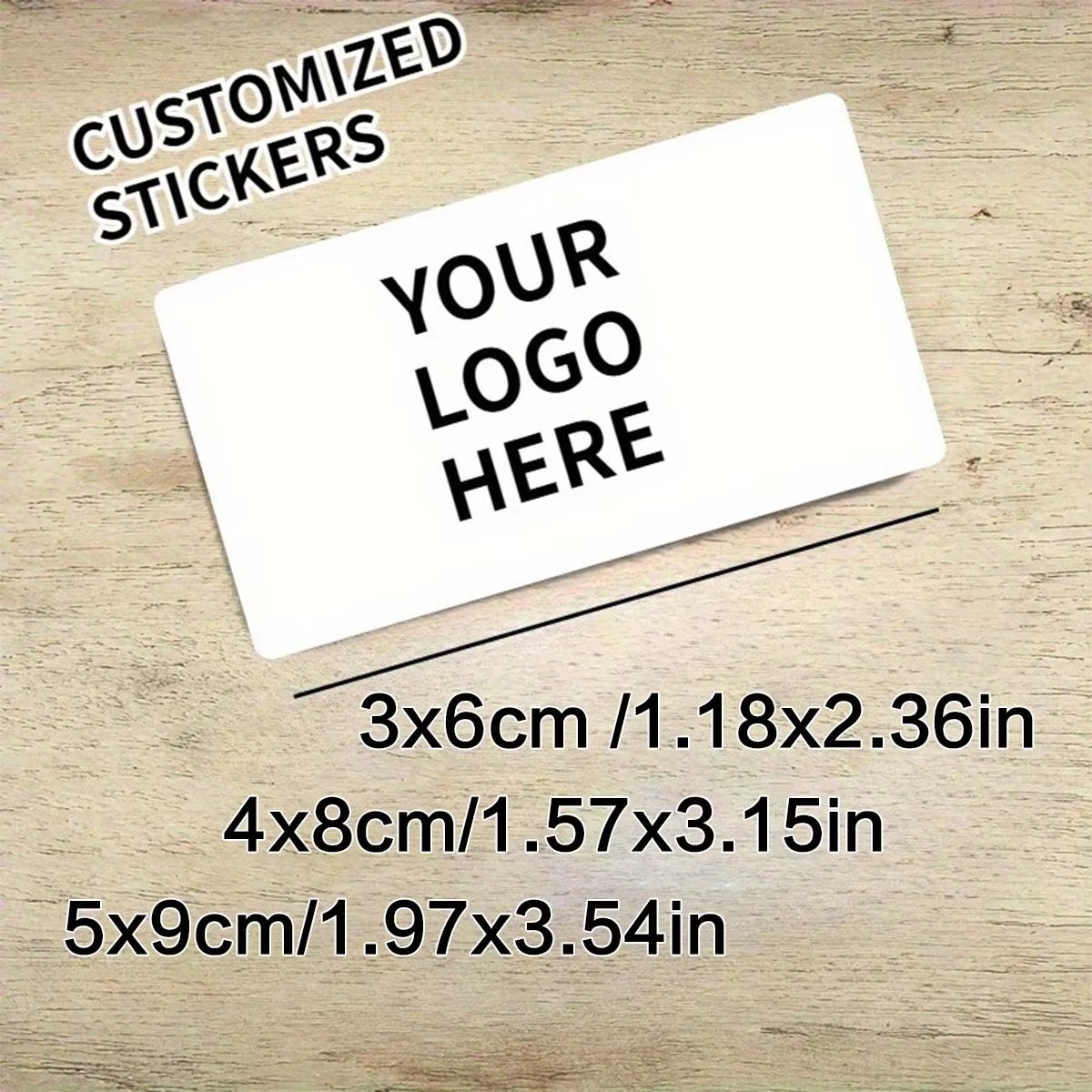 Wedding Packaging - Adesivos Retangulares Personalizados – Logotipos e
