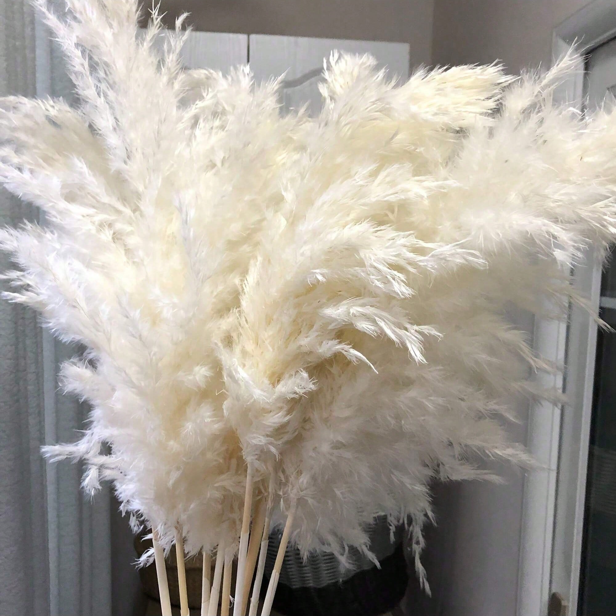 Wedding Arch Flower - 10/20/30 peças de Grama Pampas Artificial