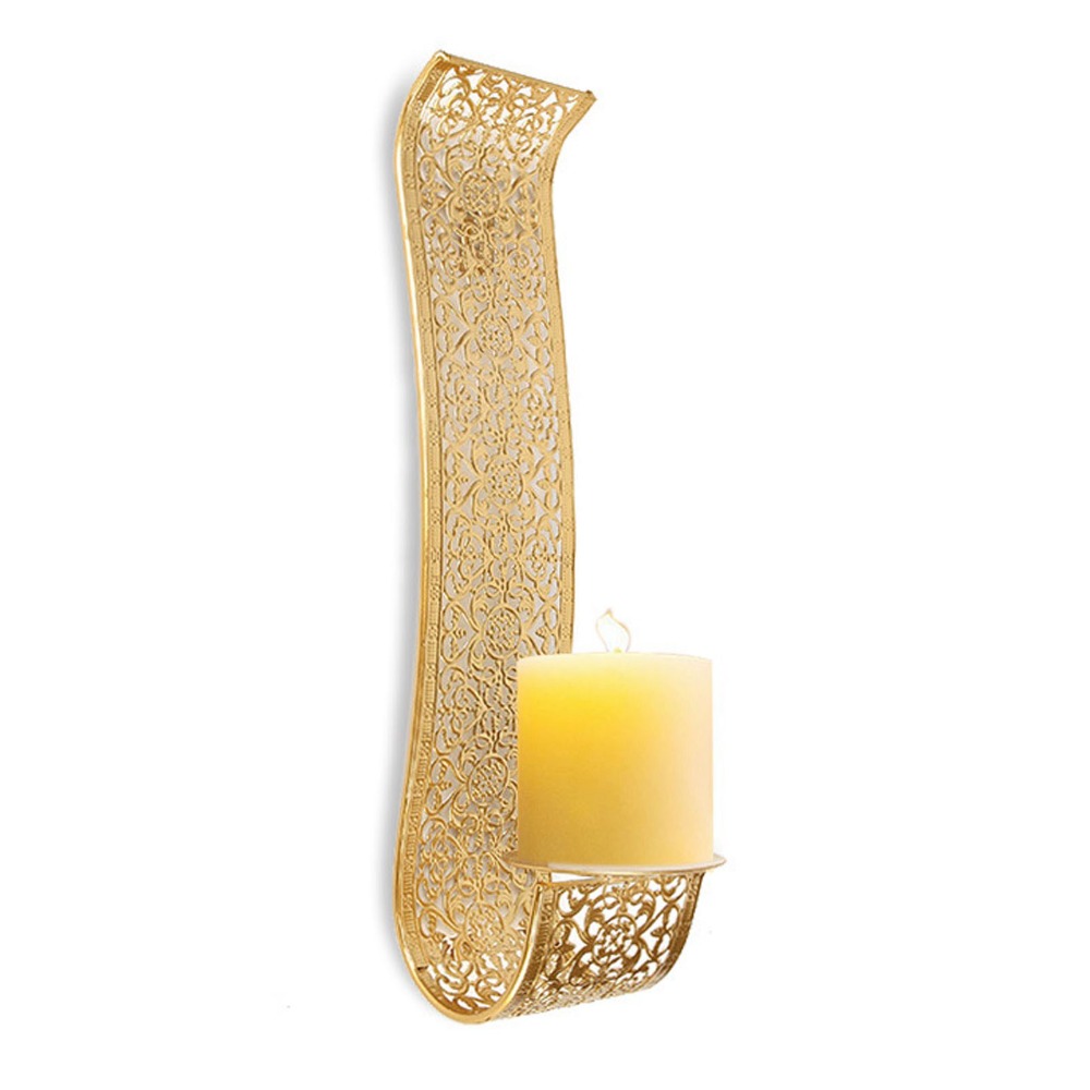 Suporte de Vela de Ferro Doura - Wedding Solution avaliação e preço