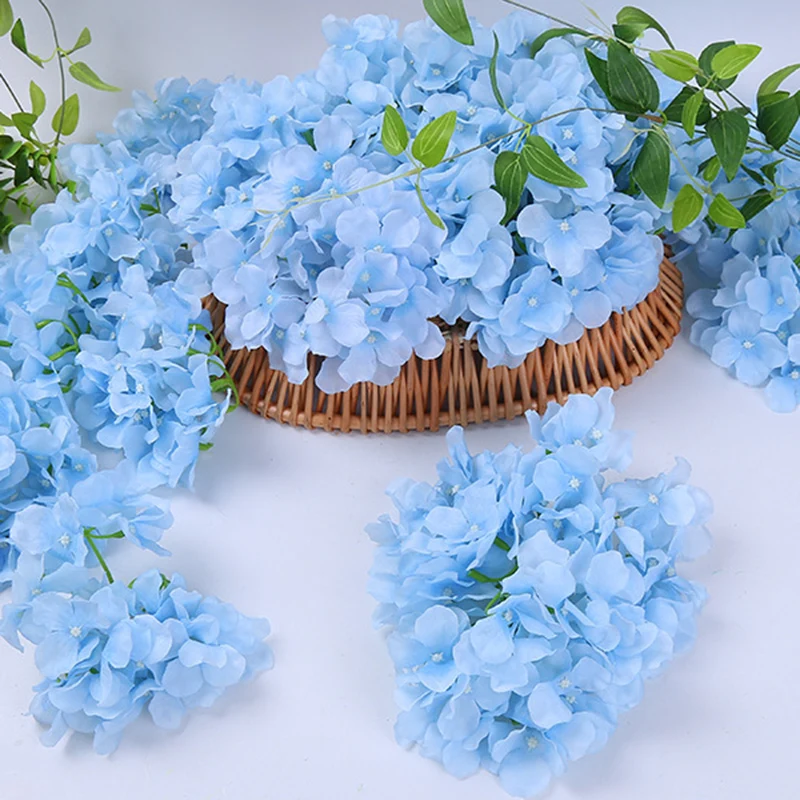Cabeça colorida flor hortênsia - Wedding Arch Flower avaliação e preço