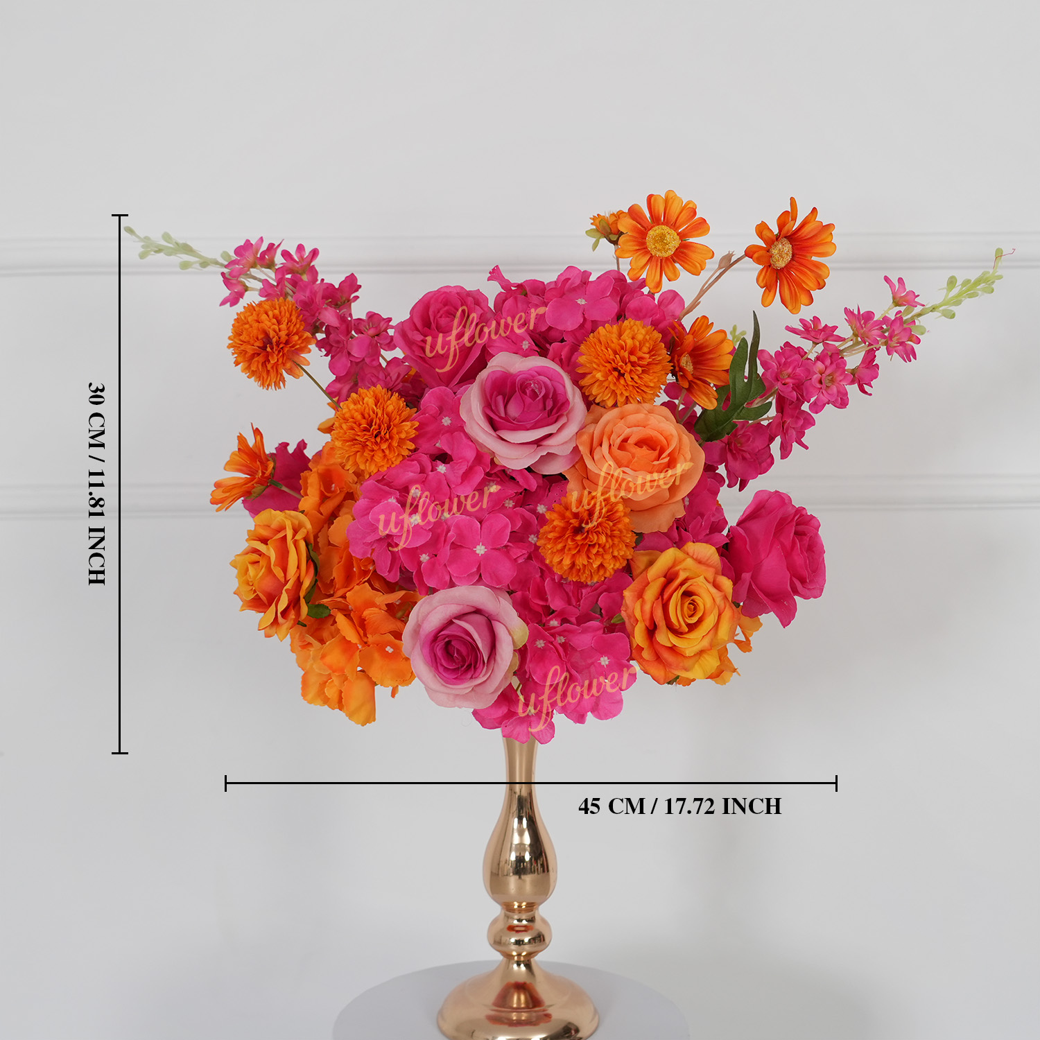 Uflower 40/45/60cm Adereços pa - Wedding Arch Flower avaliação e preço