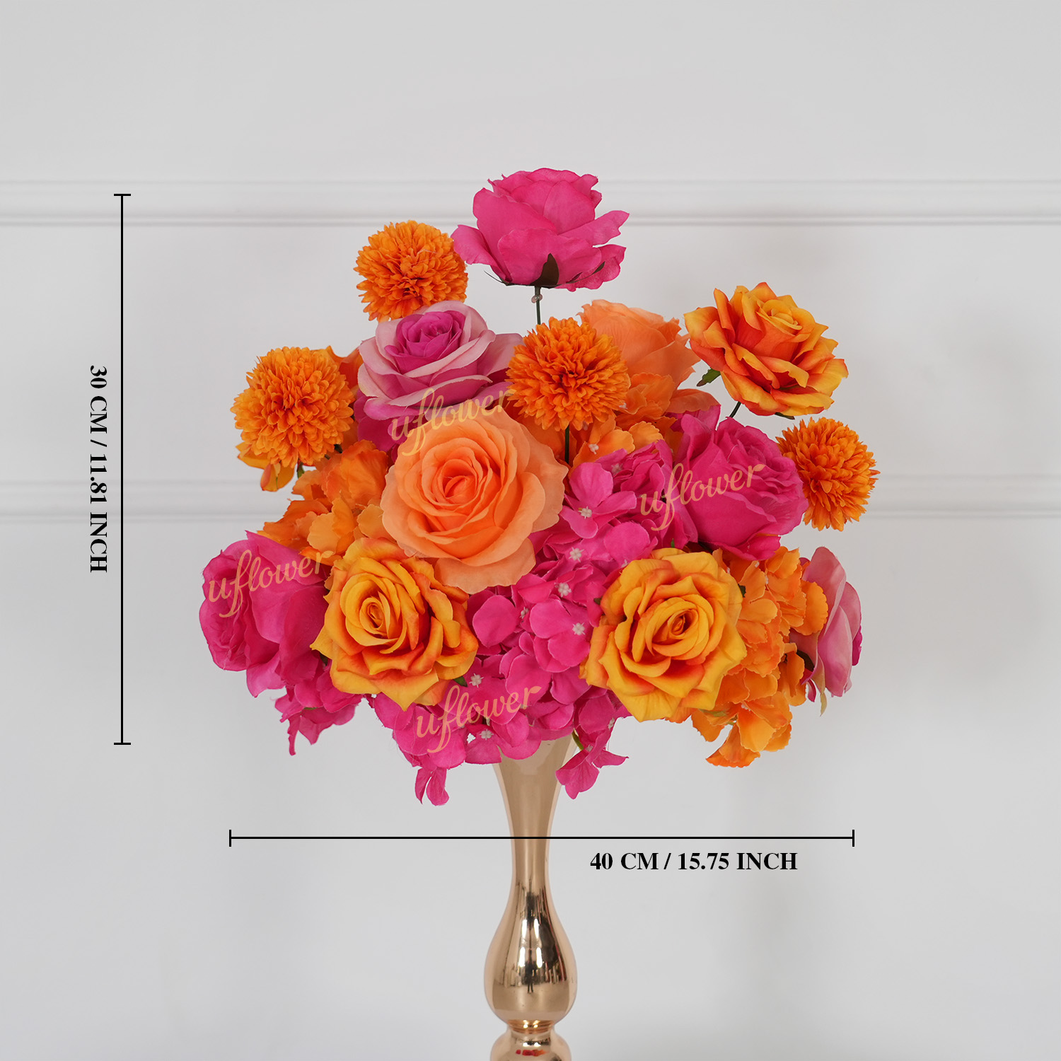 Uflower 40/45/60cm Adereços pa - Wedding Arch Flower avaliação e preço