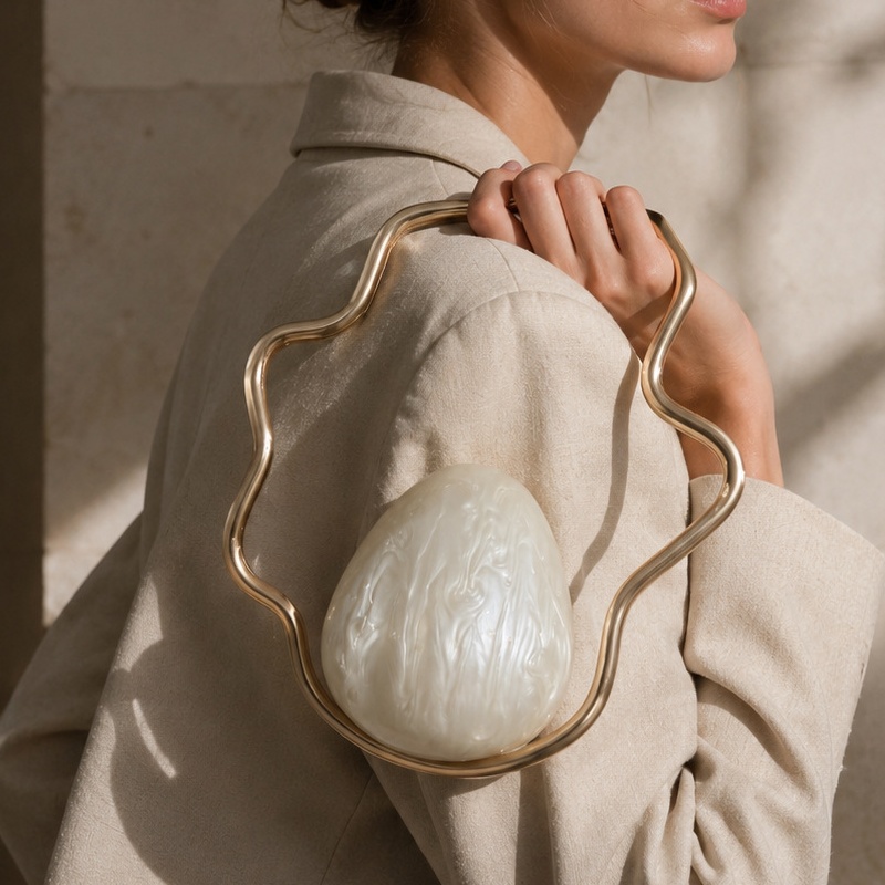 Bolsa de acrílico mini feminin - Wedding Vendor avaliação e preço