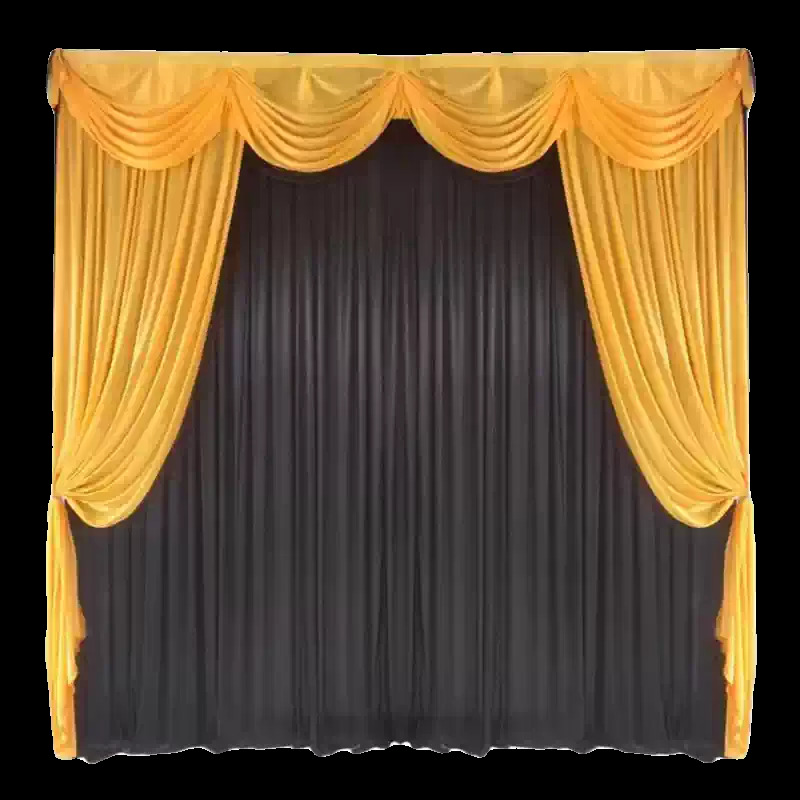 Cortina de Fundo em Seda Gelad - Wedding Backdrop Curtain avaliação e preço