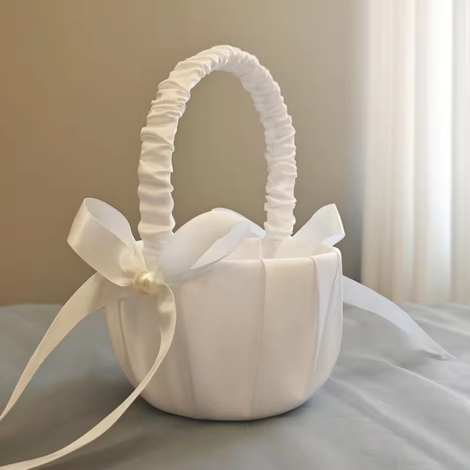 Cesta de Flores Branca de Ceti - Wedding Hampers avaliação e preço
