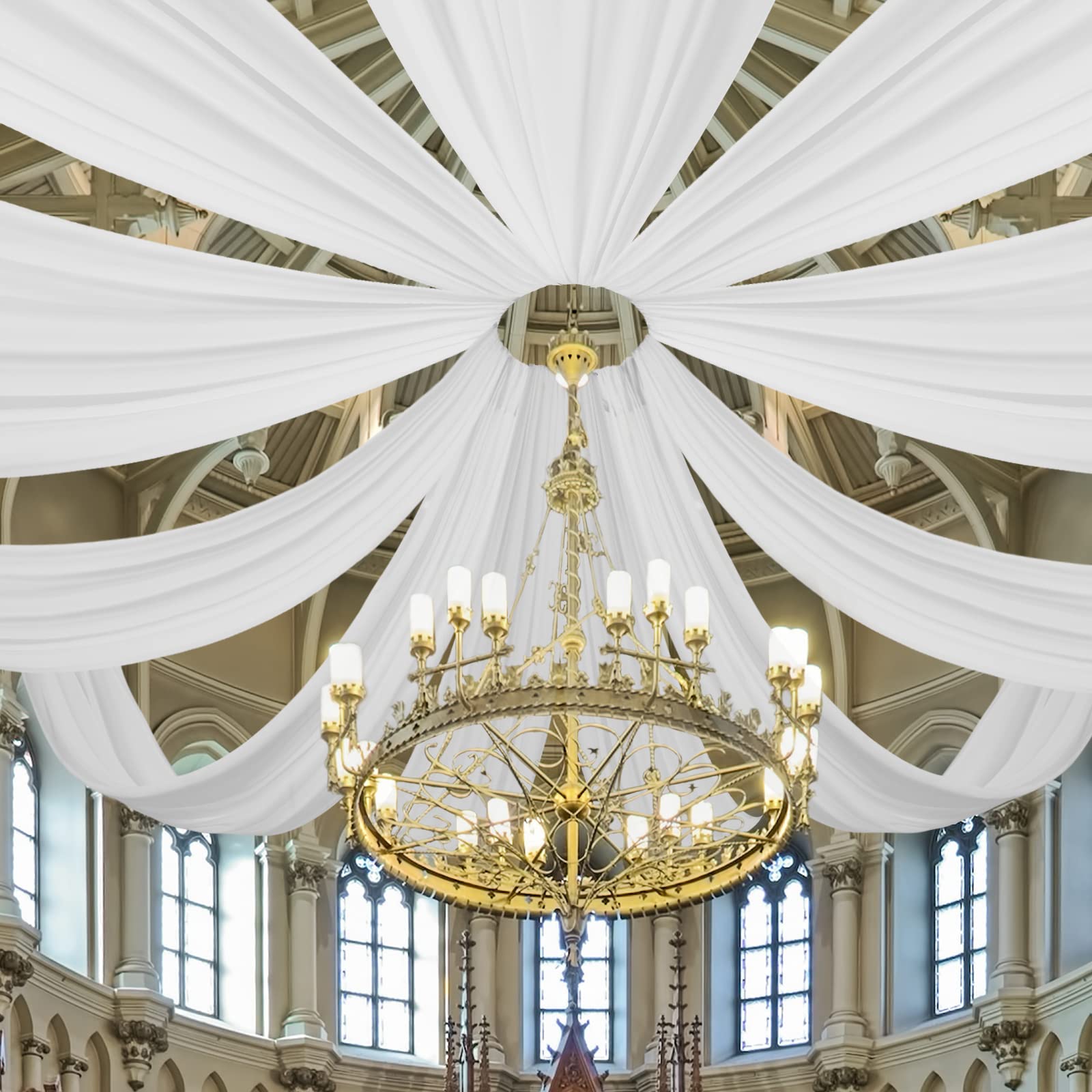 Arco de casamento teto cortina - Wedding Backdrop Curtain avaliação e preço