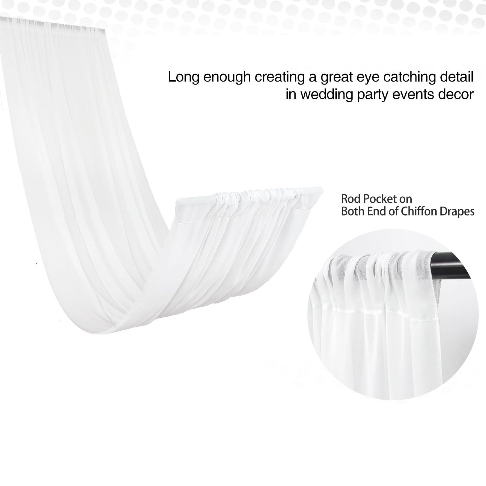 Arco de casamento teto cortina - Wedding Backdrop Curtain avaliação e preço