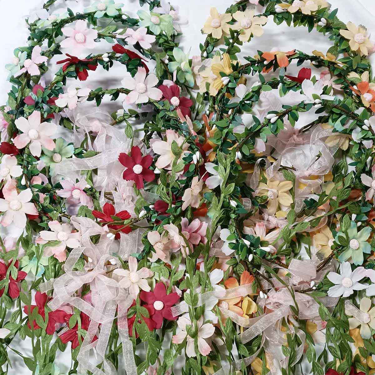 Boêmio rattan flor videiras co - Wedding Arch Flower avaliação e preço
