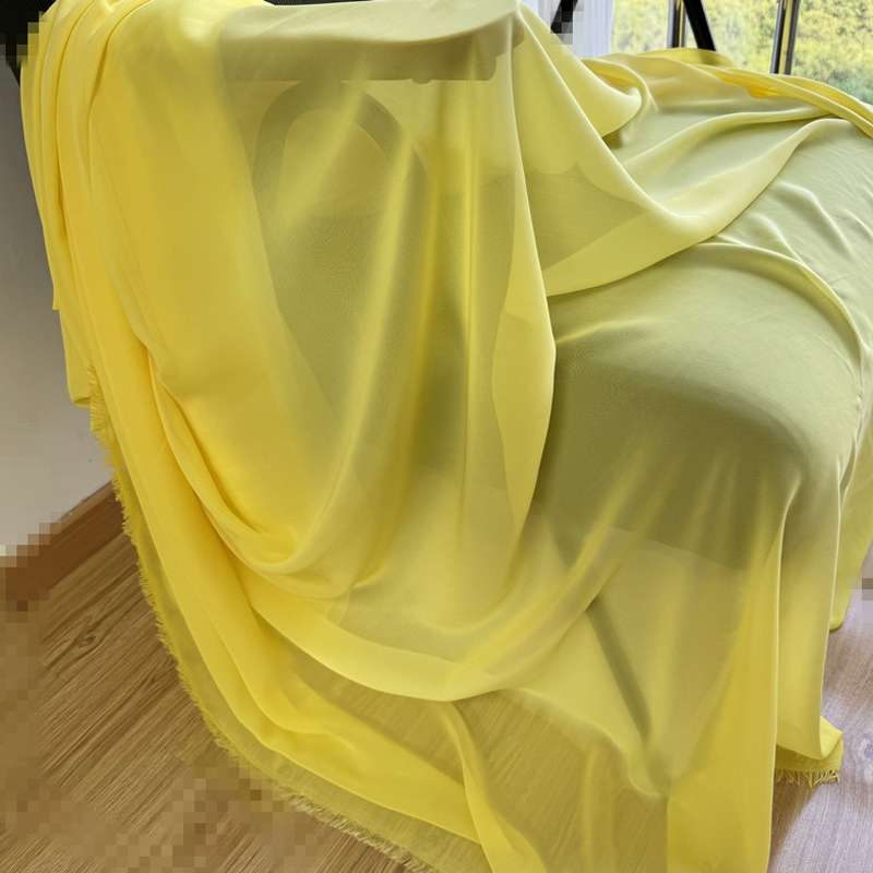 Amarelo laranja chiffon tecido - Wedding Backdrop Curtain avaliação e preço