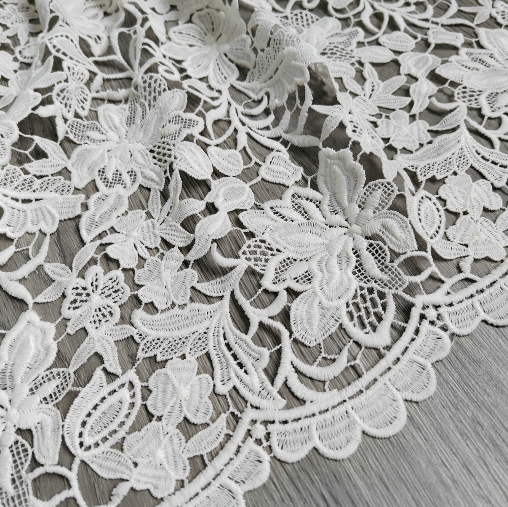 Lindo tecido bordado de renda  - Wedding Solution avaliação e preço