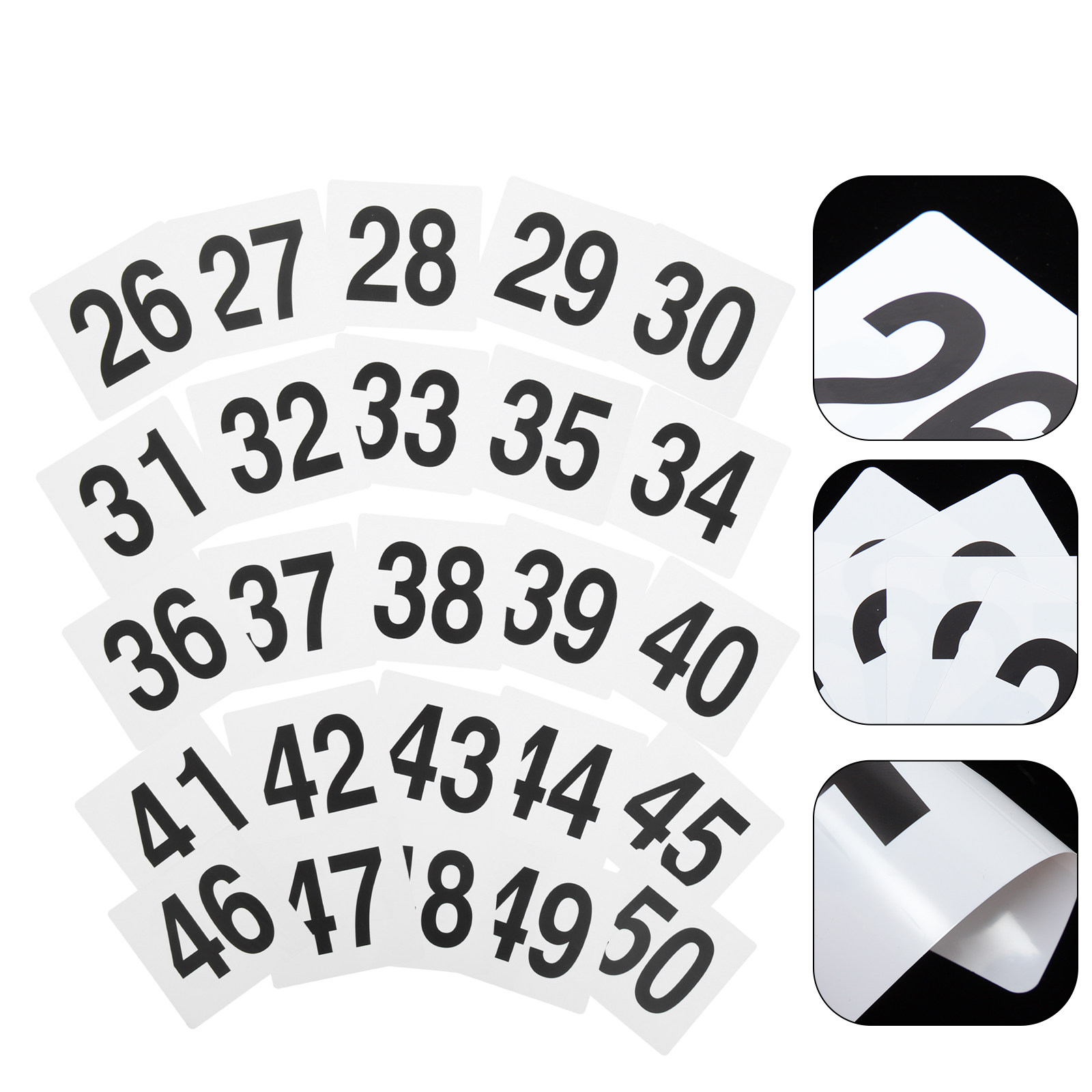 25 Peças Placas de Mesa Numera - Wedding Solution avaliação e preço