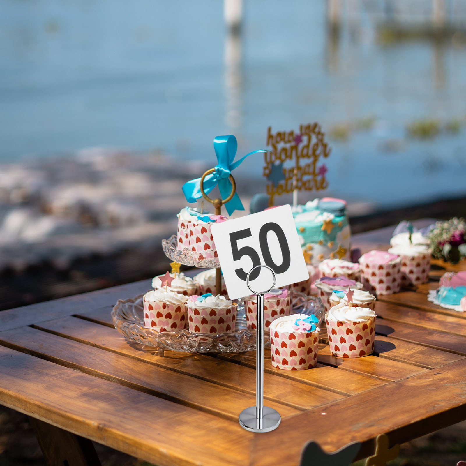 25 Peças Placas de Mesa Numera - Wedding Solution avaliação e preço