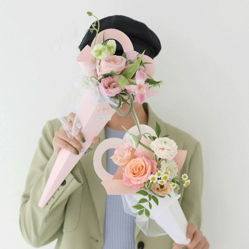 10pcs Caixa de Flores em Forma - Wedding Packaging avaliação e preço
